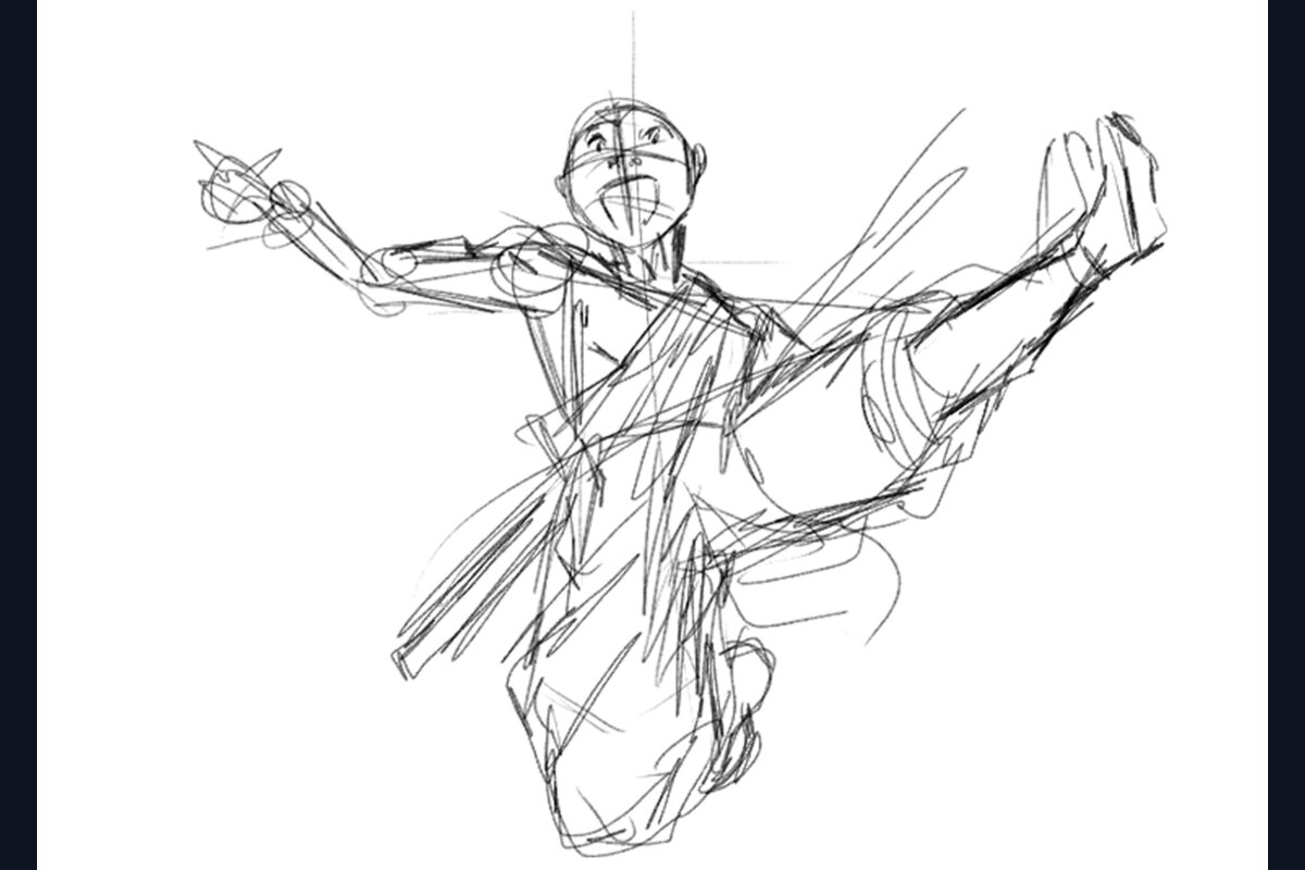 Lignes de force : du mouvement dans tes croquis